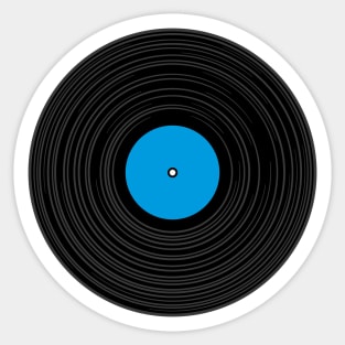 Vinyl Record - Blue Sticker